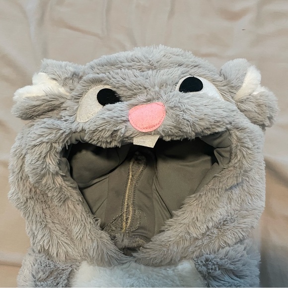 Adorable Gray Kids Mouse Halloween Costume Size 4T - Picture 4 of 8